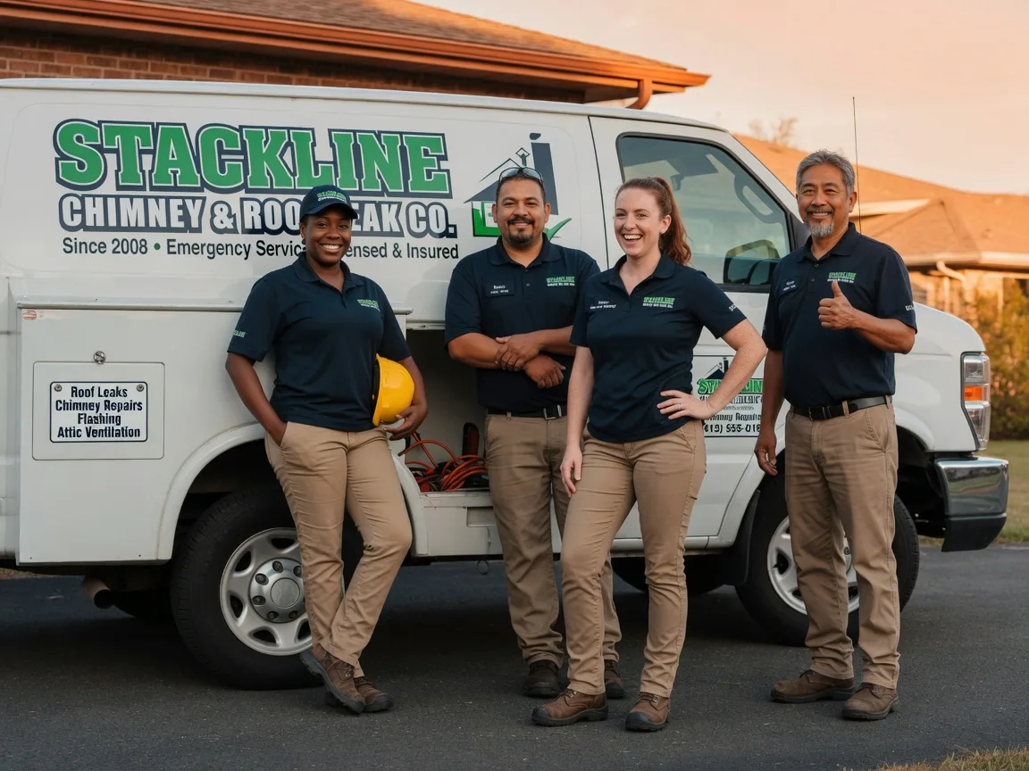 Chimney flashing repair company in Buchanan, ND